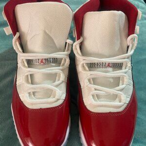 Size 10- Men Jordan 11 Retro High Cherry